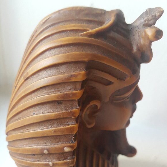 King Ramses II mini polyester statue (hand-carved/ made) - Picture 5 of 15